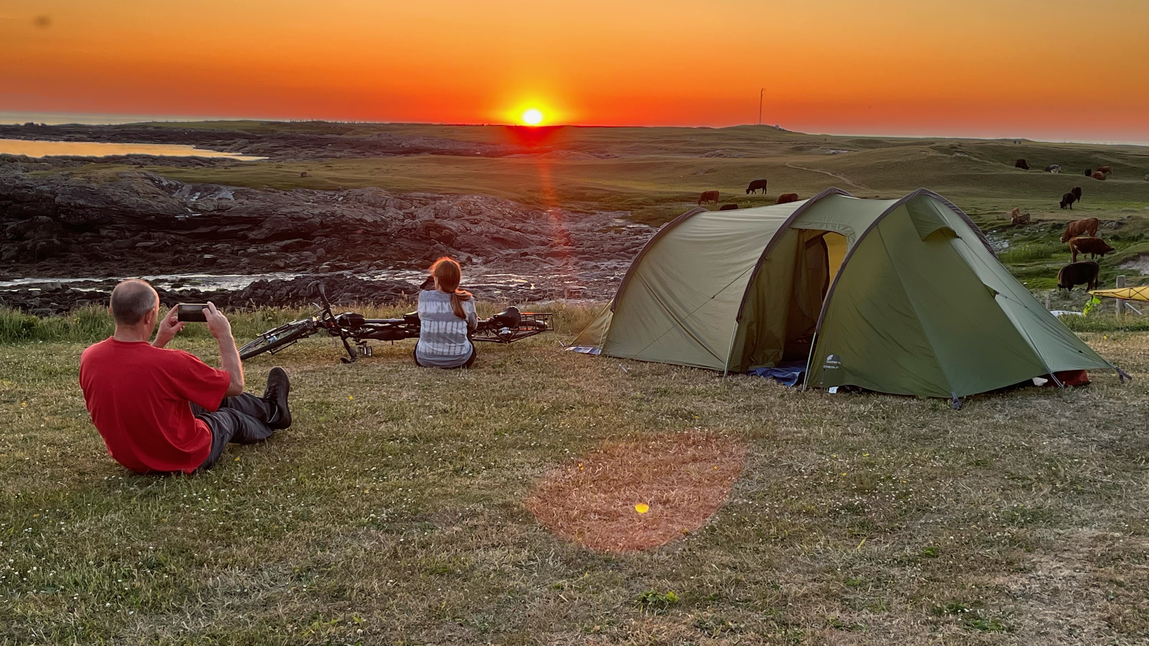 Wavecrest Campers Sunset